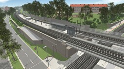 Chemnitzer Bahnbogen Visualisierung