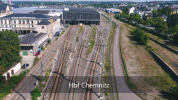 Drohnenflug Chemnitz Kappel – Chemnitz Hbf 