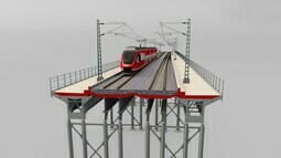 Chemnitzer Viadukt Visualisierung