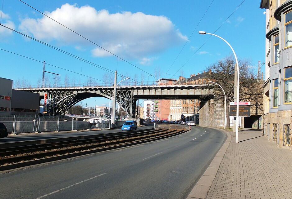 Für das Chemnitzer Viadukt wird ein Planänderungsverfahren durchgeführt (2014) 
