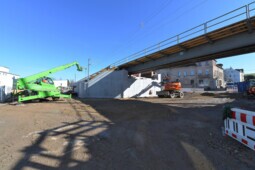 Erneuerung der Eisenbahnüberführung Breitscheidstraße in Crimmitschau