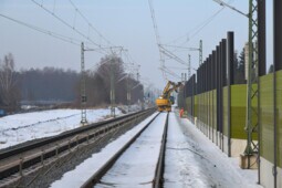 Neubau Lärmschutzwand in Haselbach