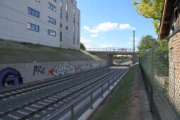 Neue Straßenüberführung Koburger Straße